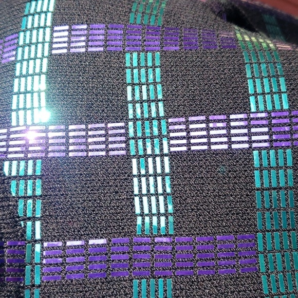 St. John Mock Neck  Shimmery Sweater - Picture 3 of 3